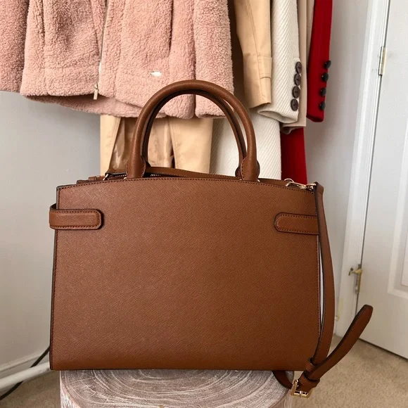 Michael Kors Medium Satchel Cognac - Picture 3 of 8